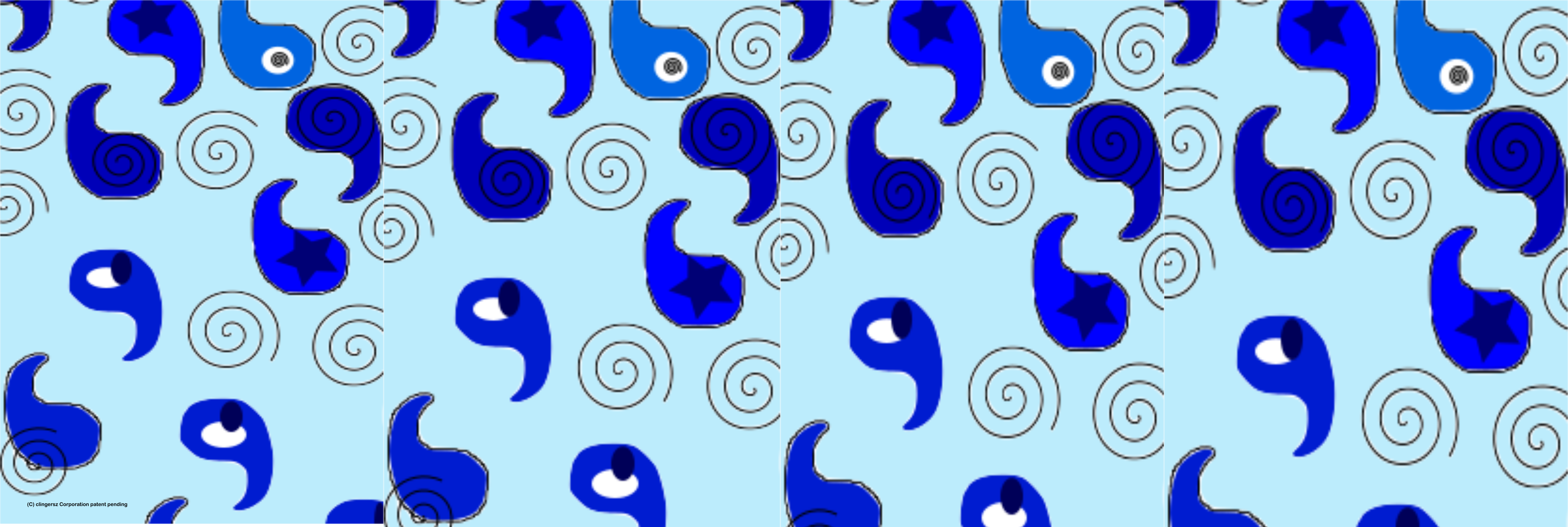 Blue Paisley