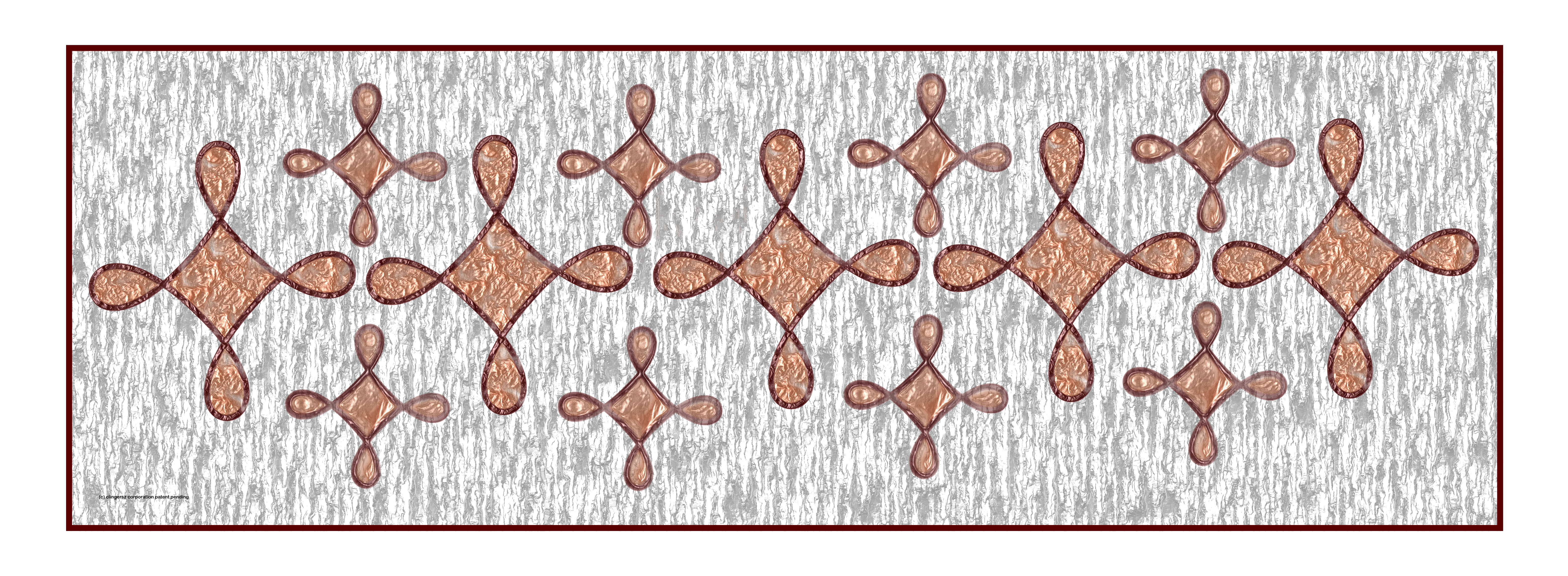 copper and glass